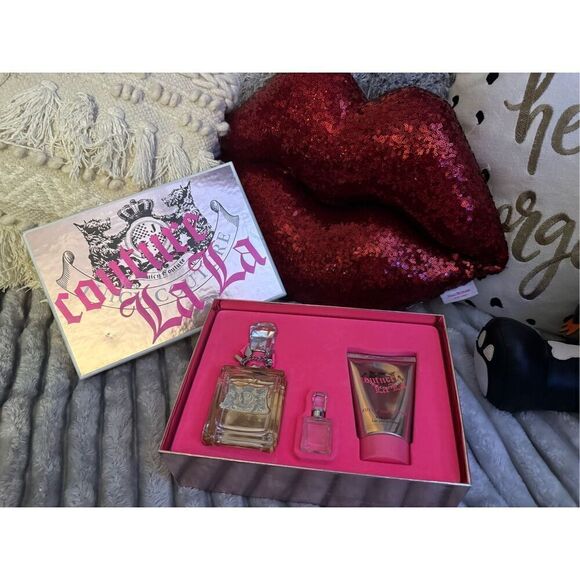COPY - Juicy couture couture la la perfume gift set nob nwt 3oz - Picture 1 of 4